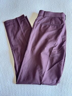 ASOS Men's burgundy Dress Pants